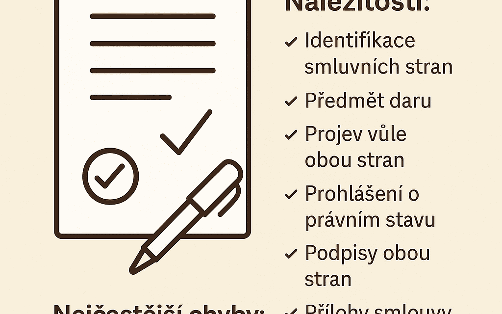 Darovací smlouva