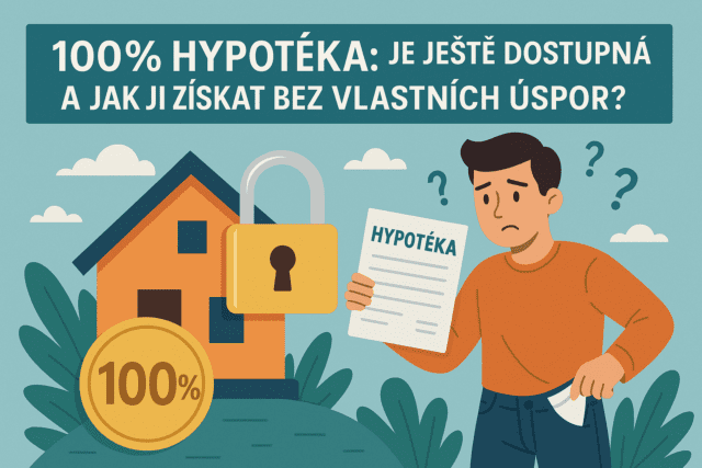Získání 100% hypotéky