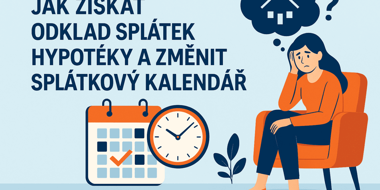 Jak získat odklad splátek hypotéky
